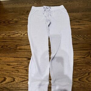 PJ Salvage purple waffle pants